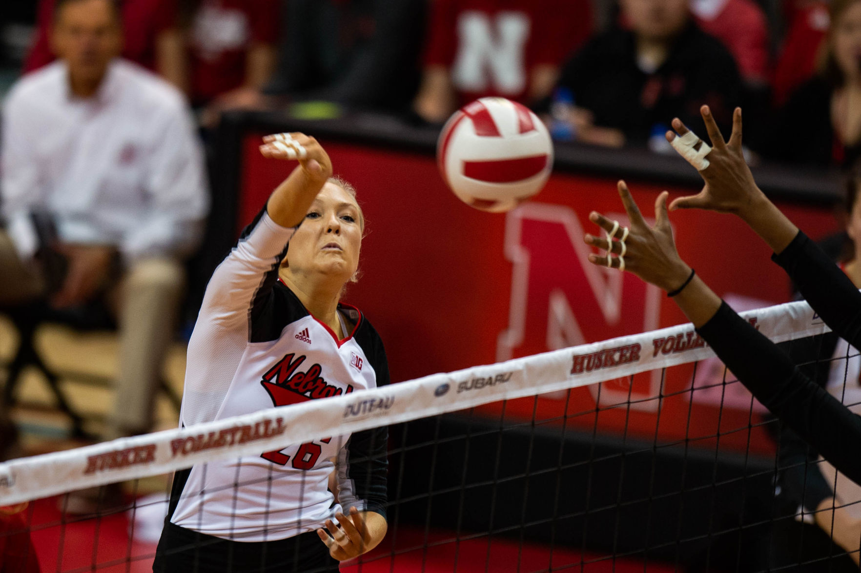 Nebraska volleyball vs. Rutgers, 11/3/18
